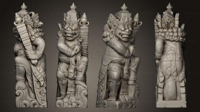 Скульптуры индийские Балийская статуя 014
